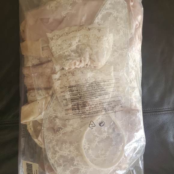 GUC Chasing Fireflies Vintage Boho Fairy costume (complete) - girls 6 (sm) - Picture 6 of 11